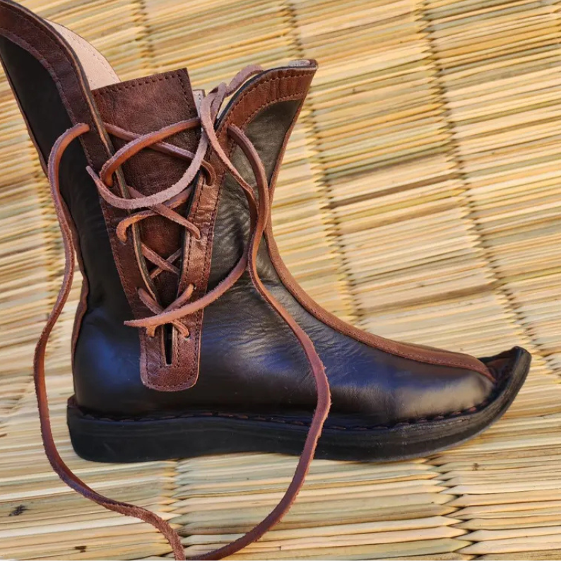 Authentic medieval Viking footwear review